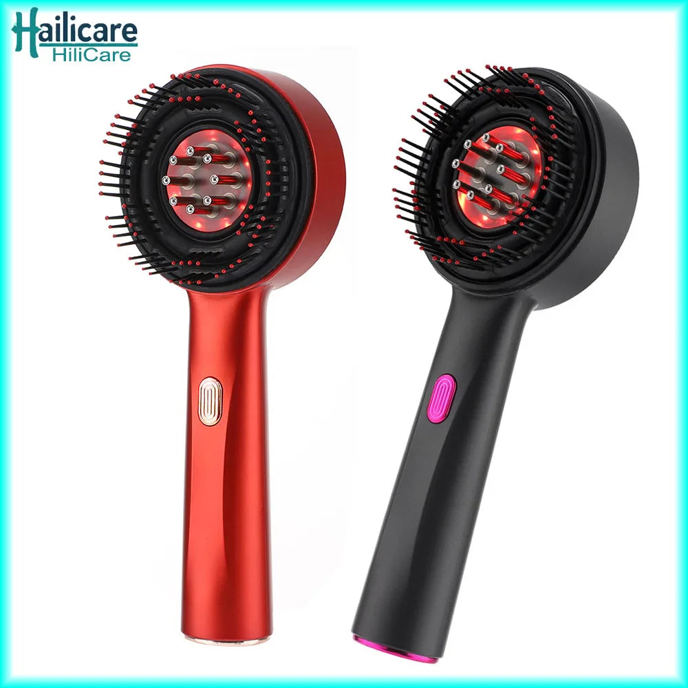 Safely™ Electric Vibration Massage Comb And Hair Oil Applicator